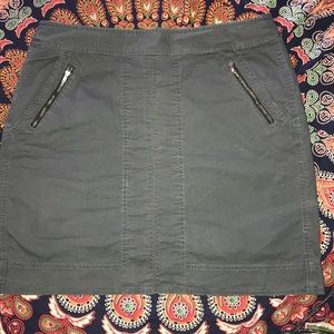 Loft Grey Mini Skirt